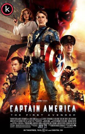 Capitán América El primer vengador (DVDrip)