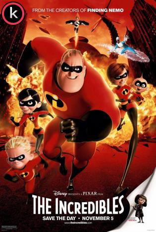 Los increibles (DVDrip) Latino