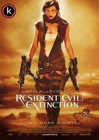 Resident Evil 3 Extincion (HDrip)