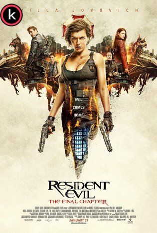 Resident Evil Capitulo final (DVDscreener)