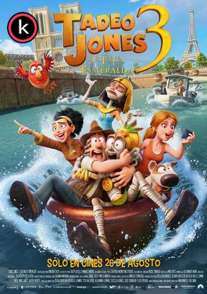 Tadeo Jones 3 La tabla esmeralda (HDrip)