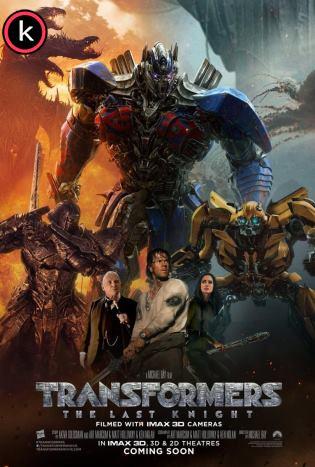 Transformers 5 El último caballero (DVDscreener)