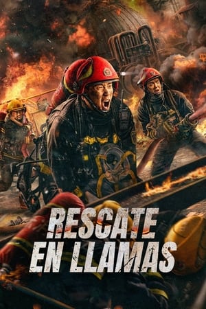 Rescate en llamas por torrent